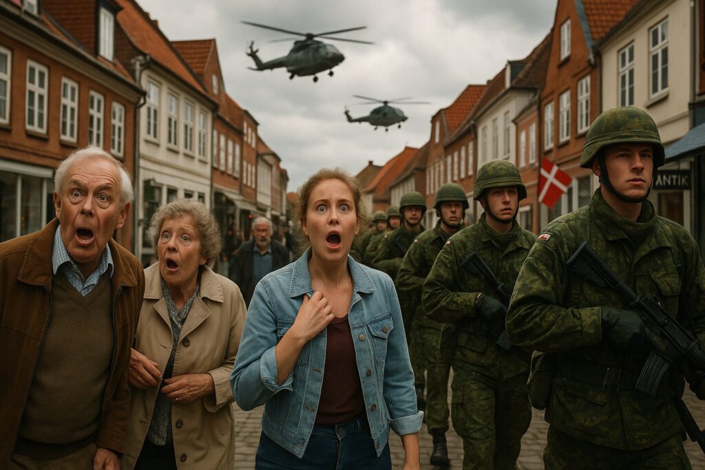 Danish Town Invaded By The Danish Military in 2009