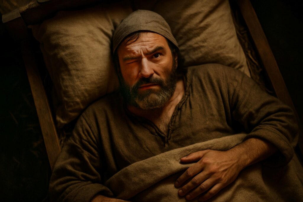 Surviving the Middle Ages - A Medieval Peasant Sleeping With One Eye Open